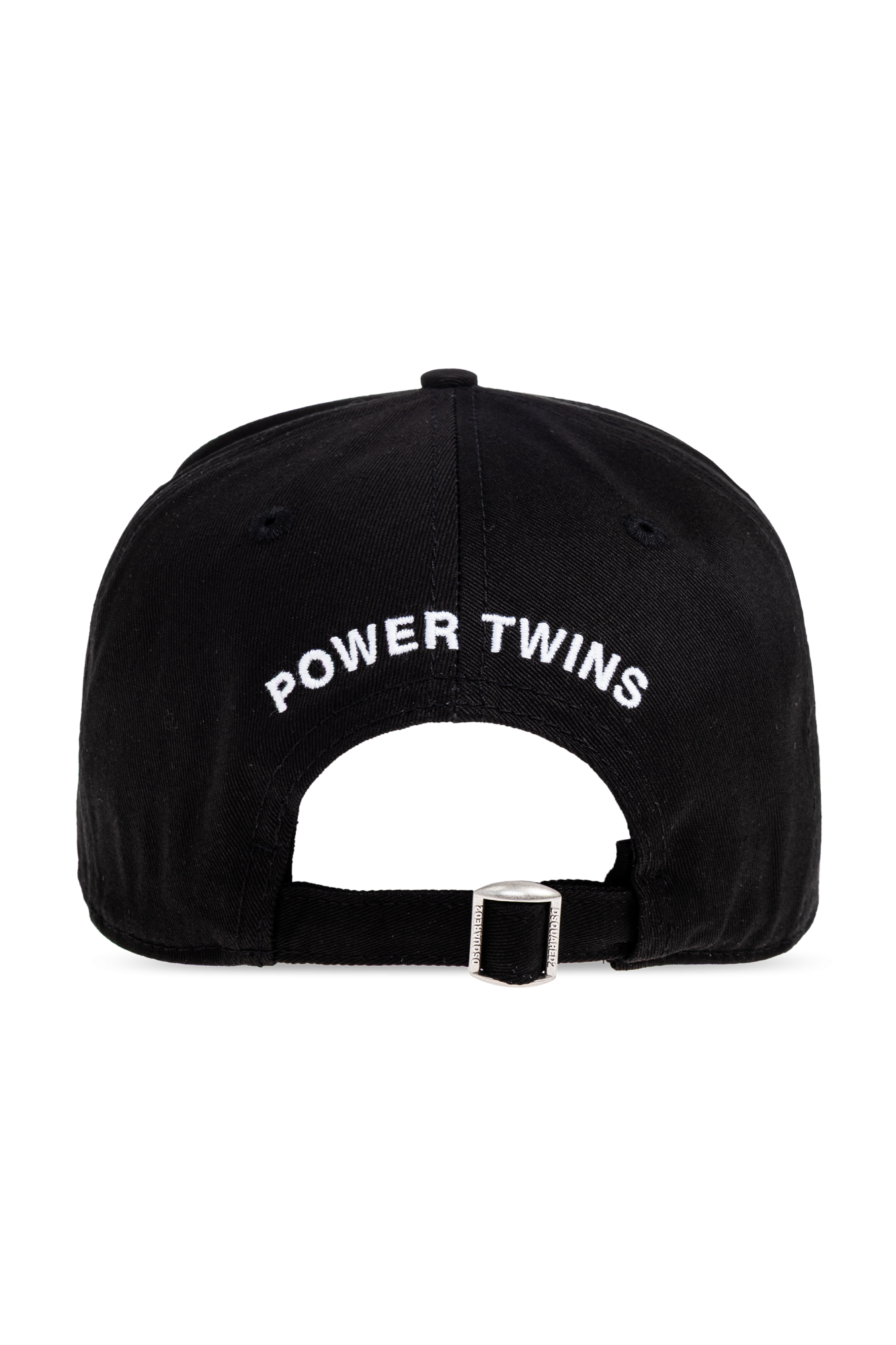 DSQUARED2 ブラックキャップ POWER TWINS Dsquared2 Baseball cap | Men's | Vitkac